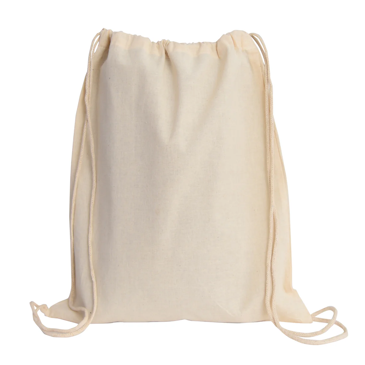 Bolsa de cordão de algodão esportivo econômico