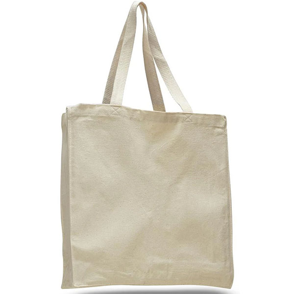 Sacolas pesadas de lona de compradores com reforço completo